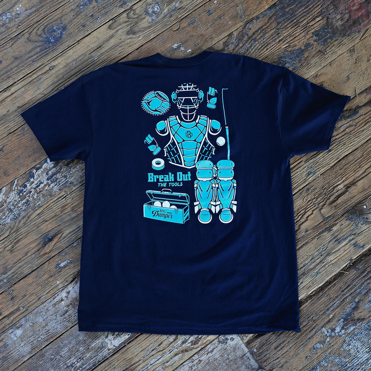 The Toolkit Navy T-Shirt, Big Dumper Collection