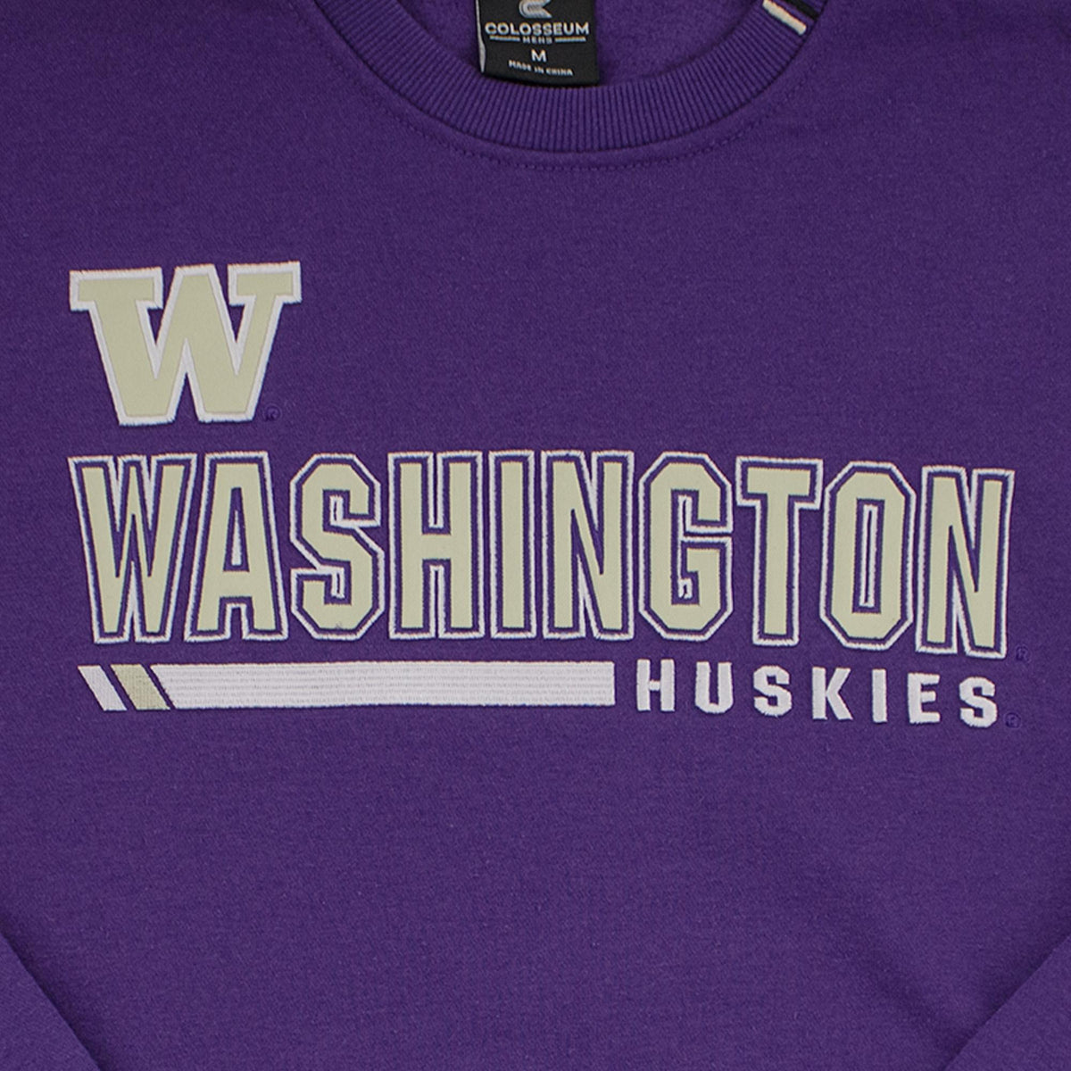 Washington Huskies Classic Script Crewneck