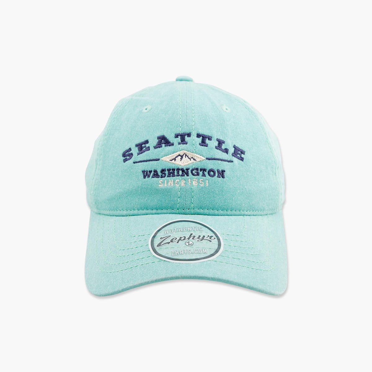 Up and Over Seafoam Seattle Hat