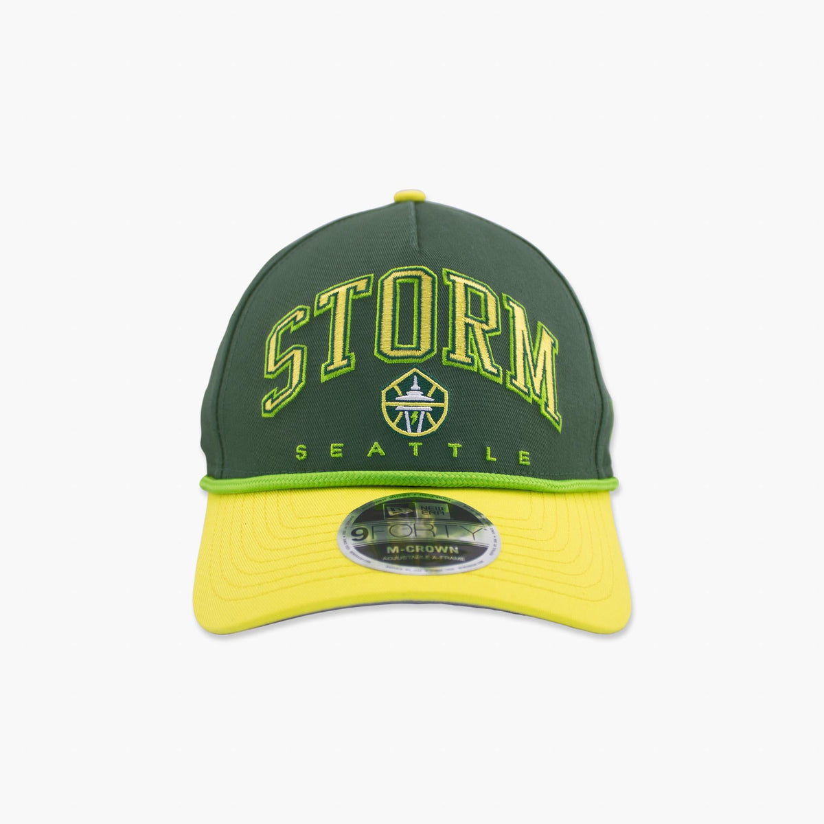 Seattle Storm Arched Curved Bill Snapback
