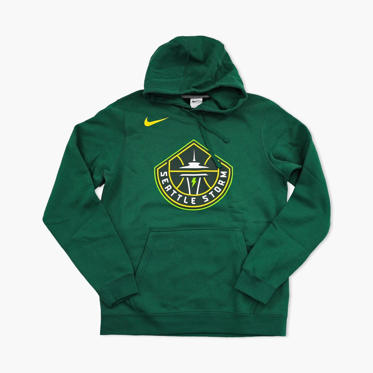 Seattle Storm Primary Logo Green Fleece Hoodie