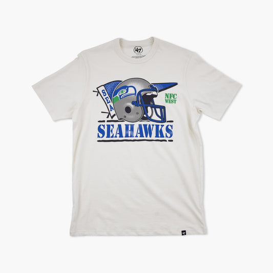 Seattle Seahawks Sandstone Throwback Motion Franklin T-Shirt