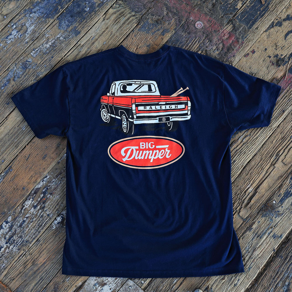 The Blue Collar Navy T-Shirt, Big Dumper Collection