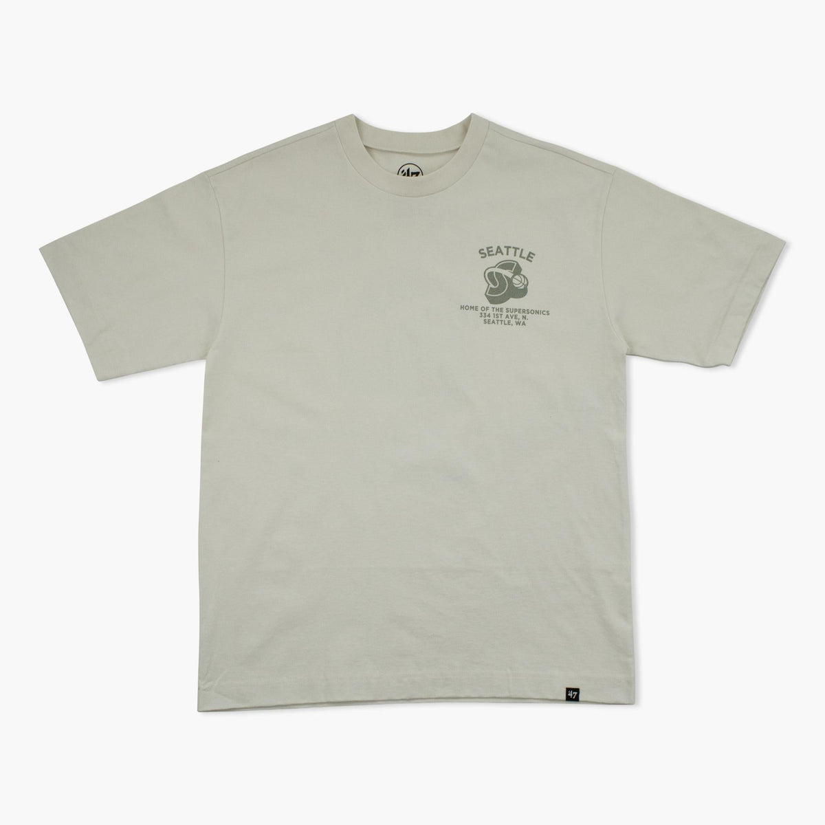 Seattle SuperSonics Sandstone Home Court Premium T-Shirt