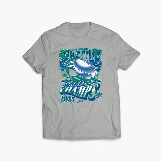 Evergreen State Legends 2025 World Champions Grey T-Shirt