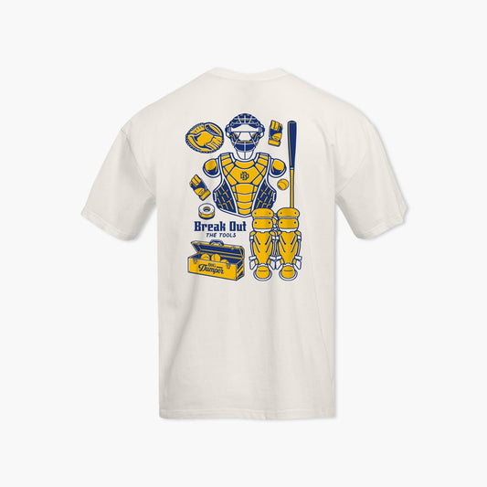 The Toolkit Bone T-Shirt, Big Dumper Collection
