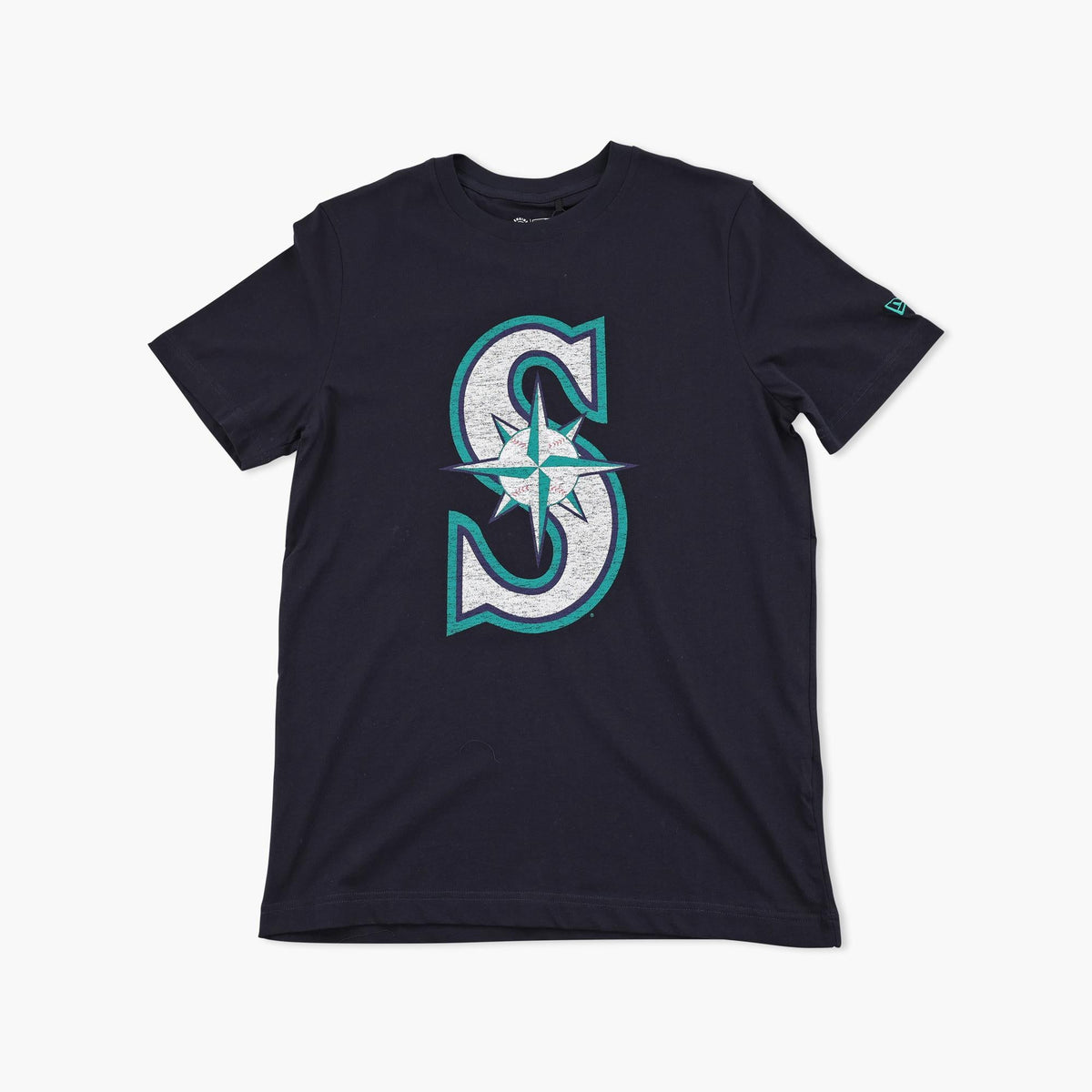 Seattle Mariners Navy Primary Logo T-Shirt