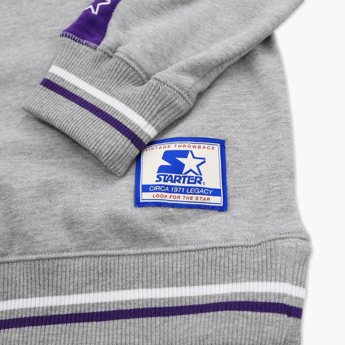 Washington Huskies Grey Bleachers Script Crewneck