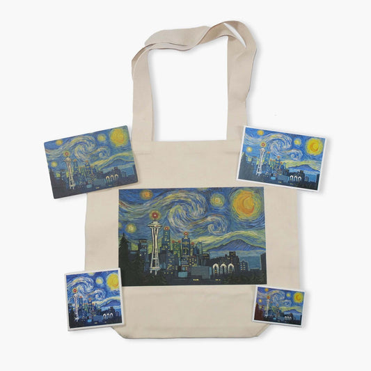 LP Seattle Starry Night Souvenir