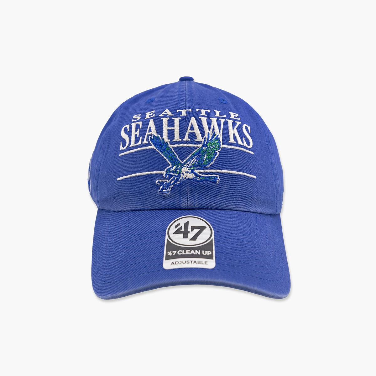 Seattle Seahawks Royal KO Clean Up Adjustable Hat
