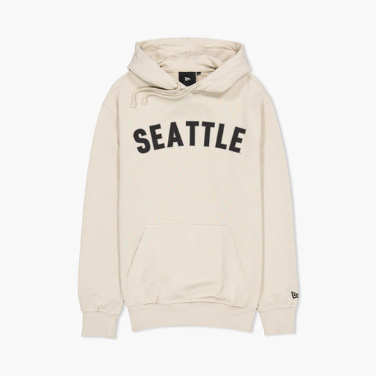 Seattle Mariners Steelheads Cream Wordmark Hoodie