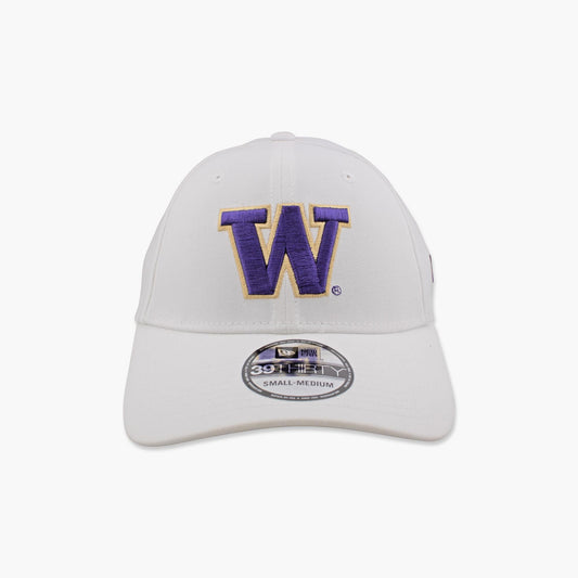 Washington Huskies White Primary Logo FlexFit Hat