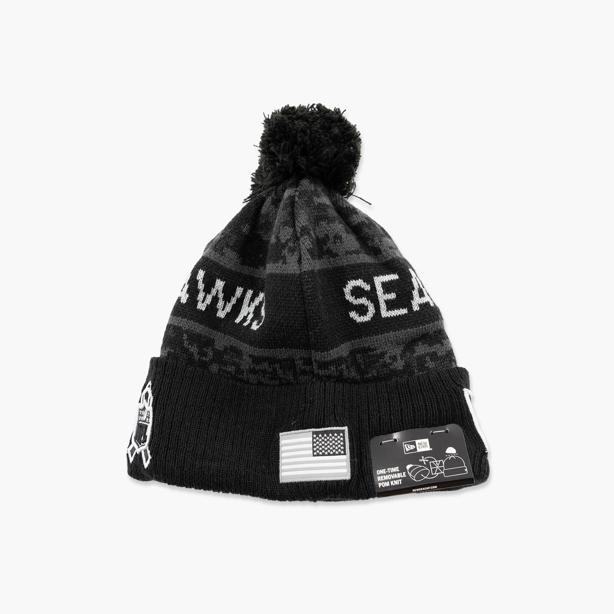 Seattle Seahawks Throwback 2026 Salute To Service Beanie