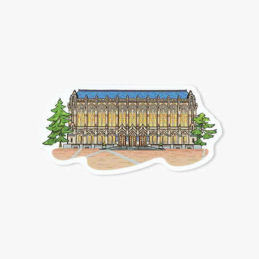 Suzzalo Library Sticker