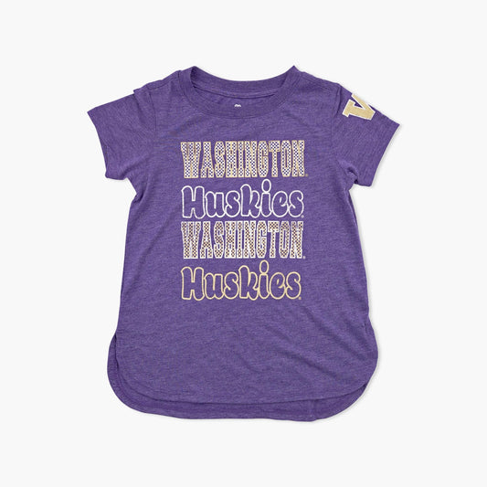 Washington Huskies Purple Out Youth Girls T-Shirt