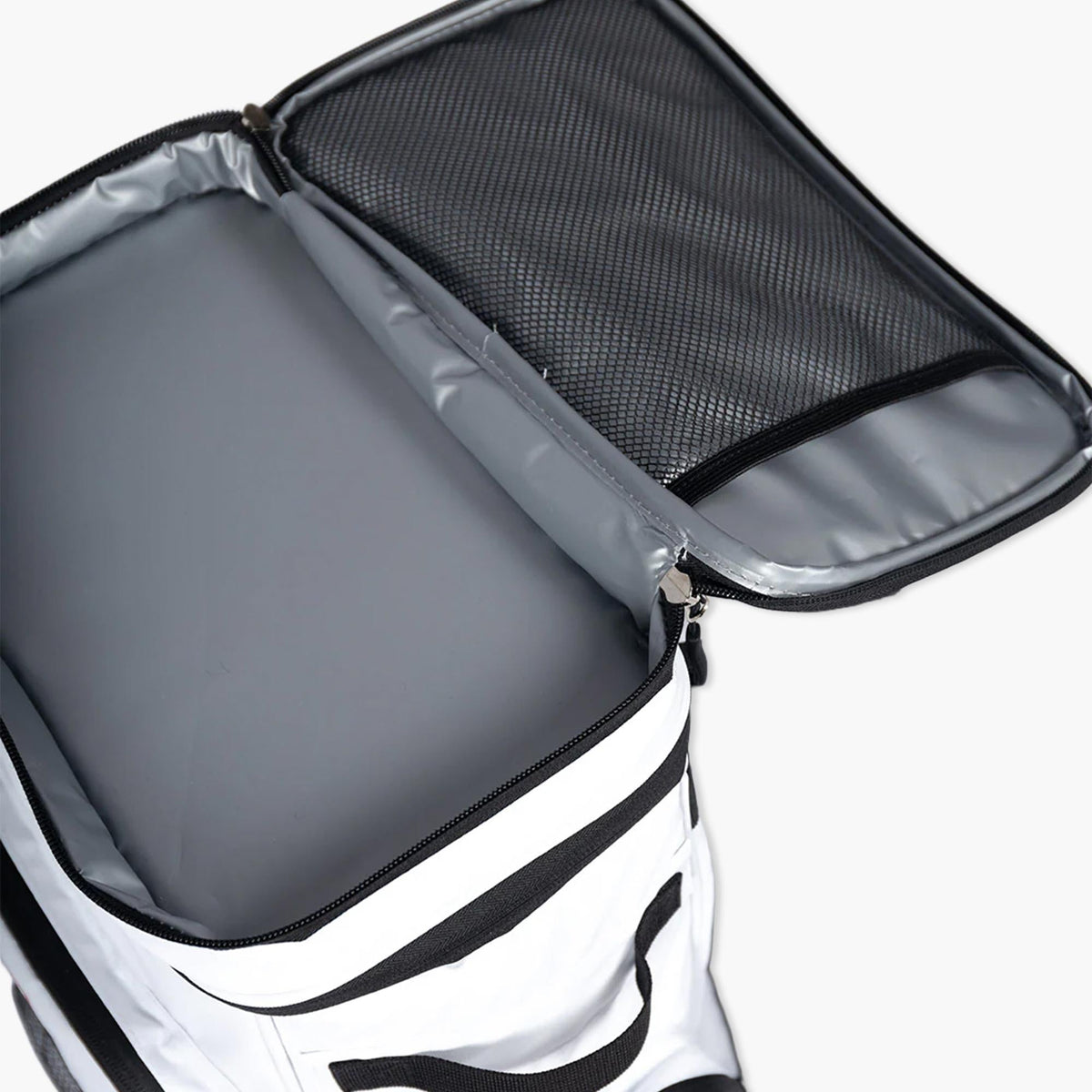 Rainier Beer White Cooler Backpack