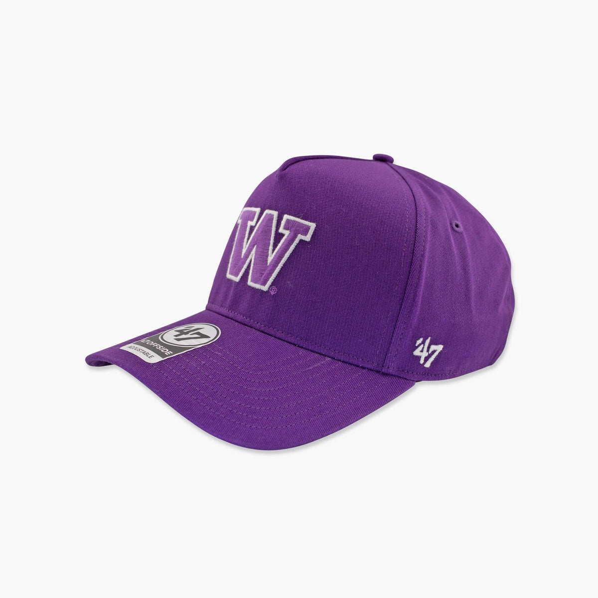 Washington Huskies Purple Foundational Offsides Adjustable Hat