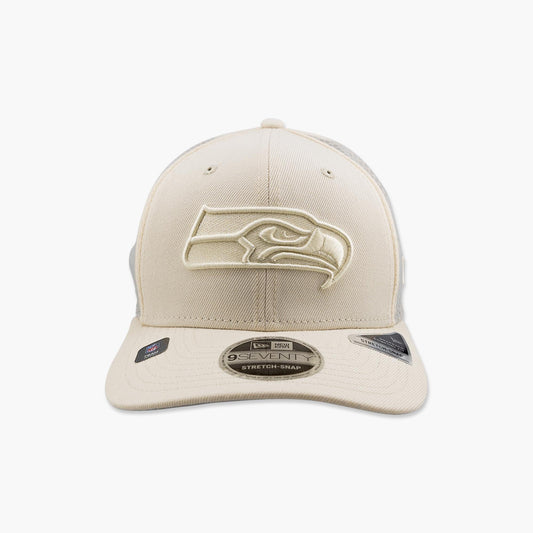 Seattle Seahawks Cream Tonal Snapback