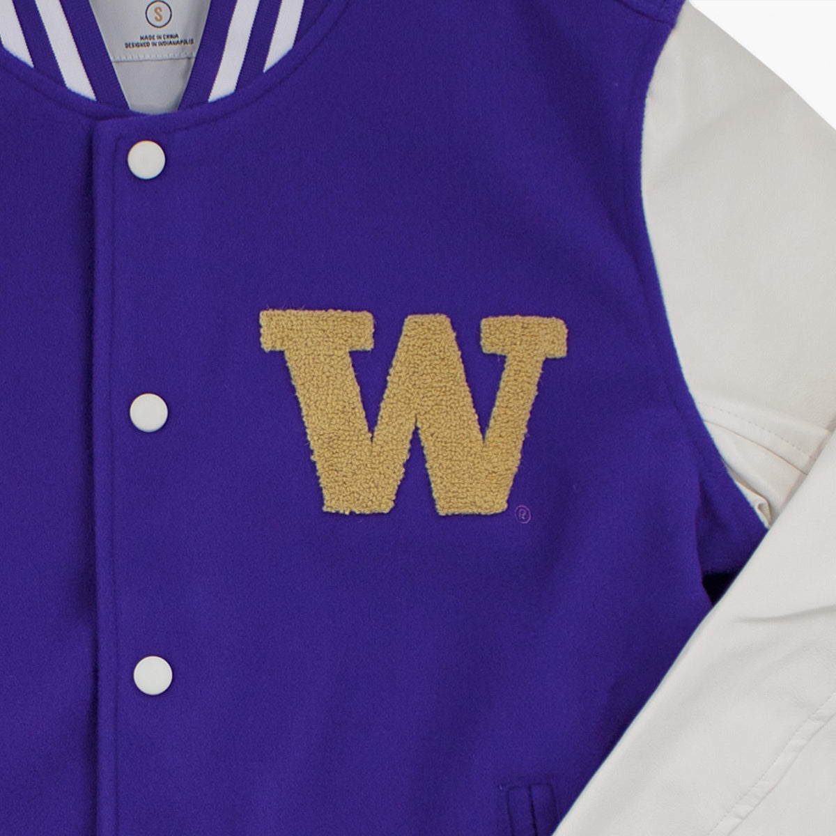 Washington Huskies Vintage Letterman Jacket