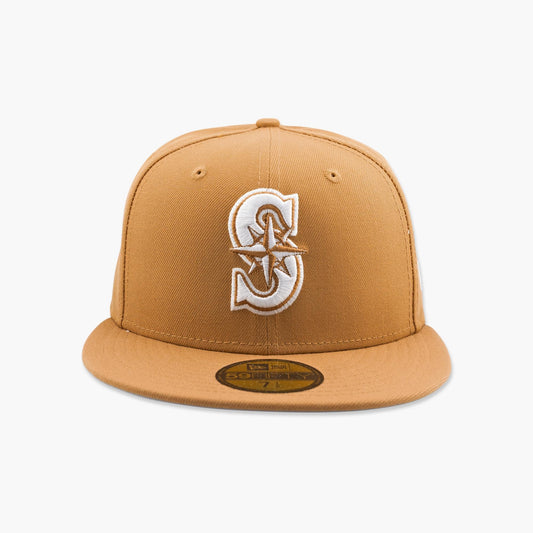 Seattle Mariners Bronze Primary Logo Fitted Hat