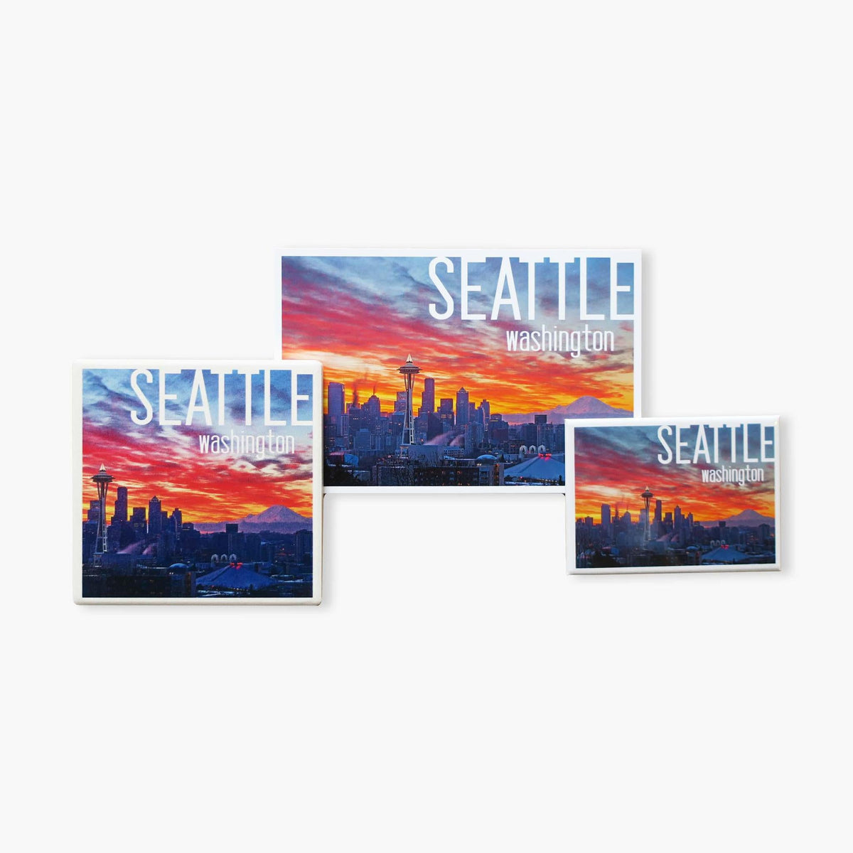 LP Seattle Rainier Sunrise Souvenir