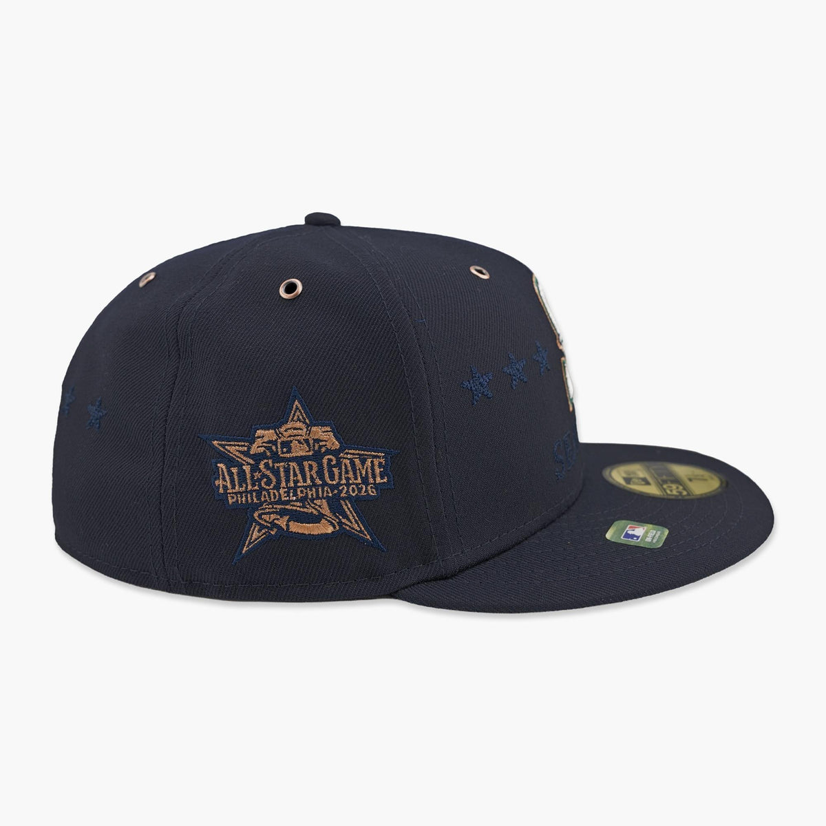 Seattle Mariners All-Star Game 2026 Liberty Bell Fitted Hat
