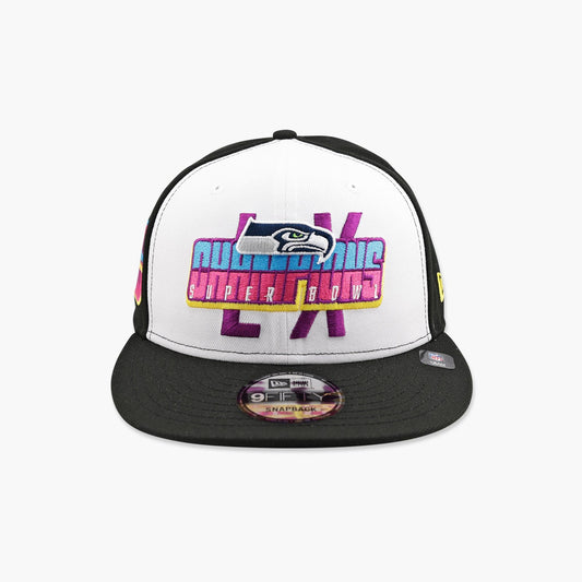 Seattle Seahawks Two-Tone Super Bowl LX Champions Neon Nights Snapback