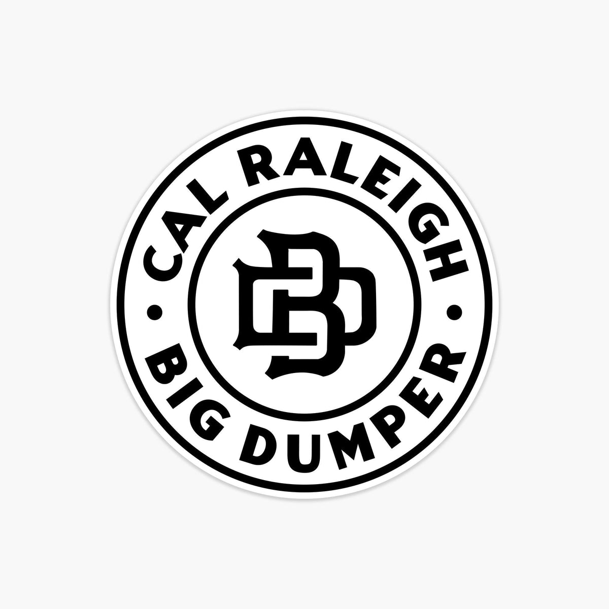 Big Dumper Round Sticker, Big Dumper Collection
