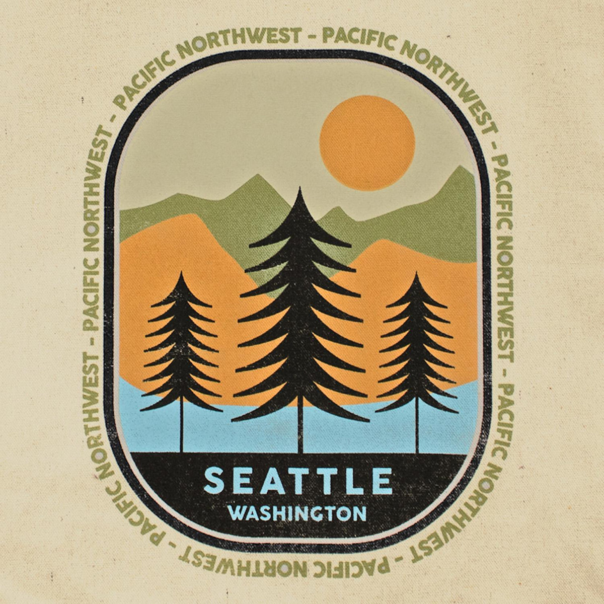 Seattle Bopper Tote Bag