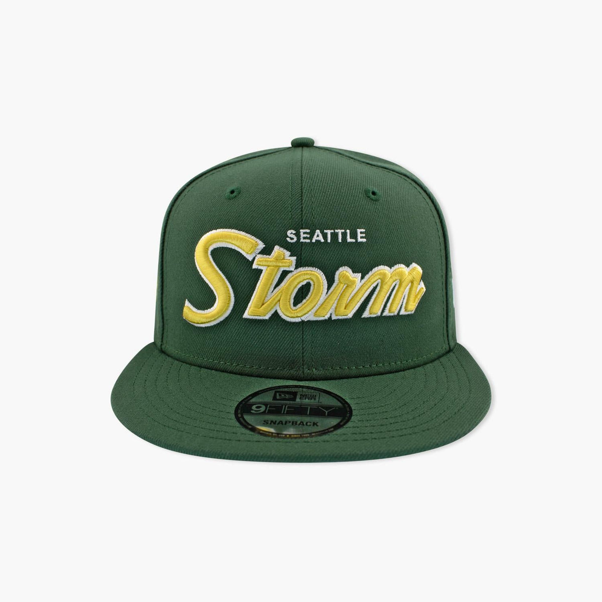 Seattle Storm Green Script Snapback
