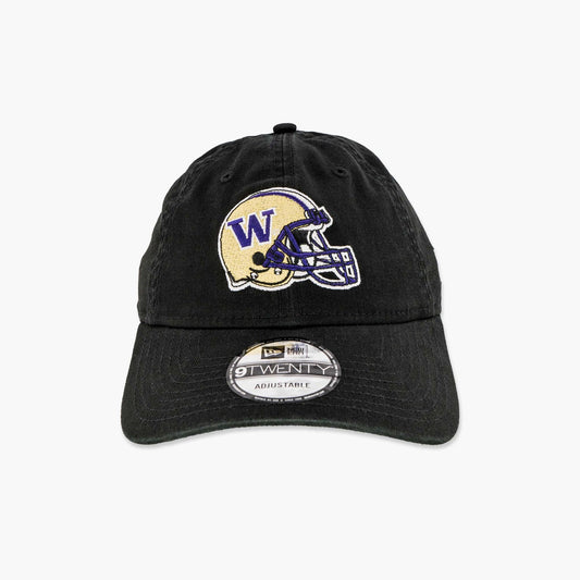 Washington Huskies Black Helmet Adjustable Hat