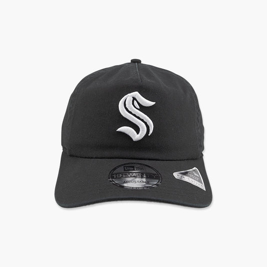 Seattle Kraken Black Unstructured Snapback