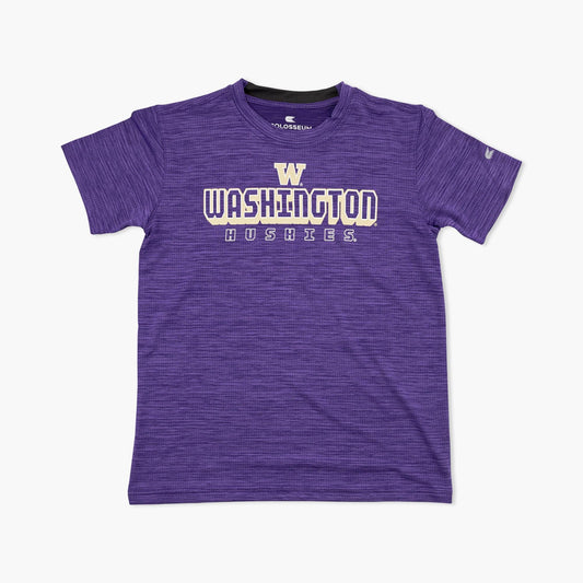 Washington Huskies Purple Heeler Youth T-Shirt