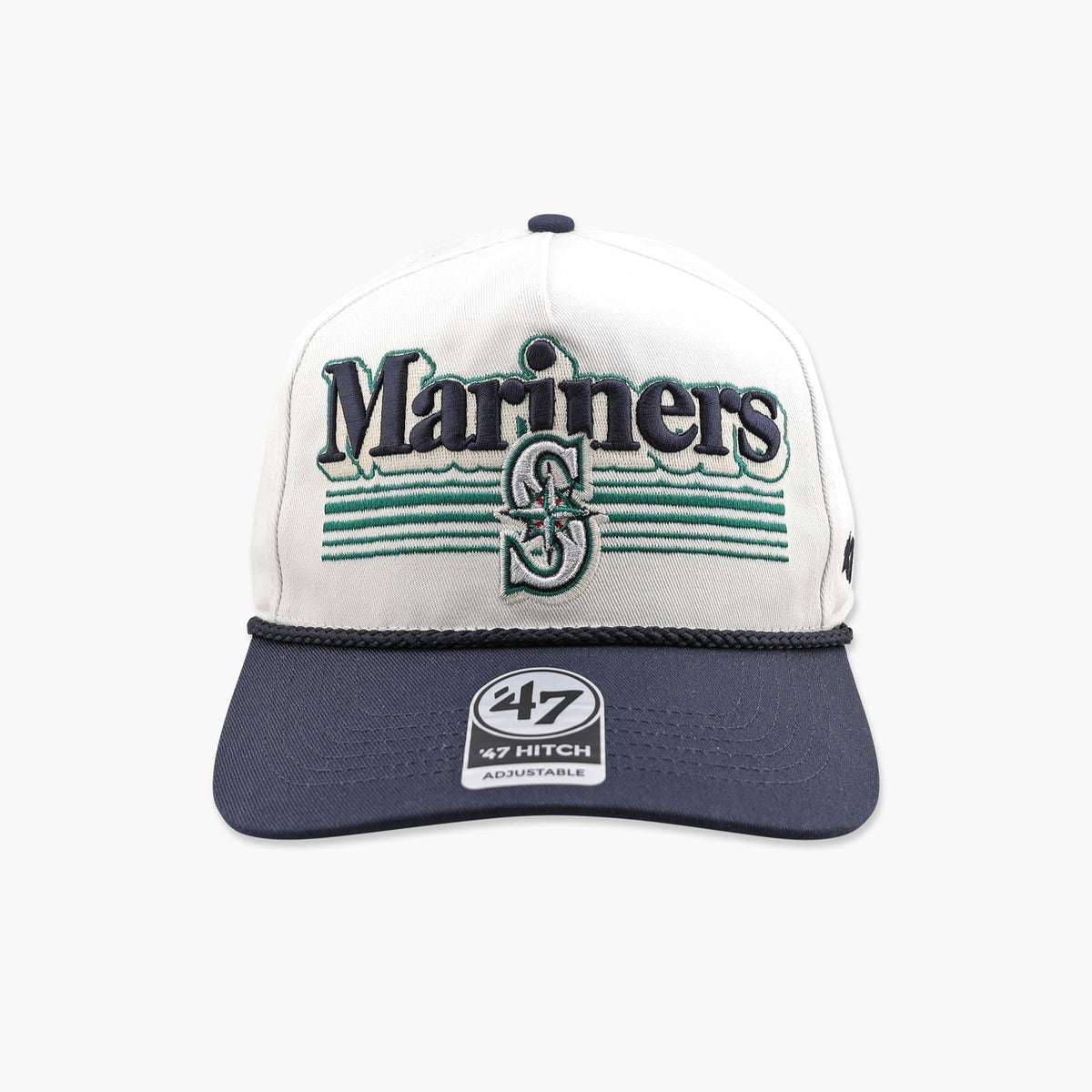 Seattle Mariners Sandstone Script Fade Rope Hitch Snapback