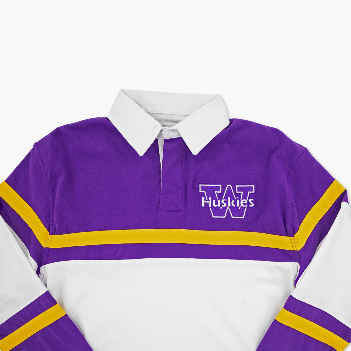 Washington Huskies Retro Purple Rugby Shirt