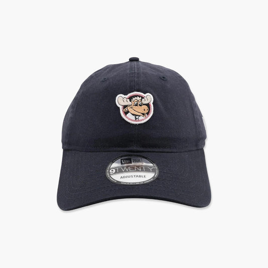 Seattle Mariners Navy Mariner Moose Mascot Badge Adjustable Hat - Youth