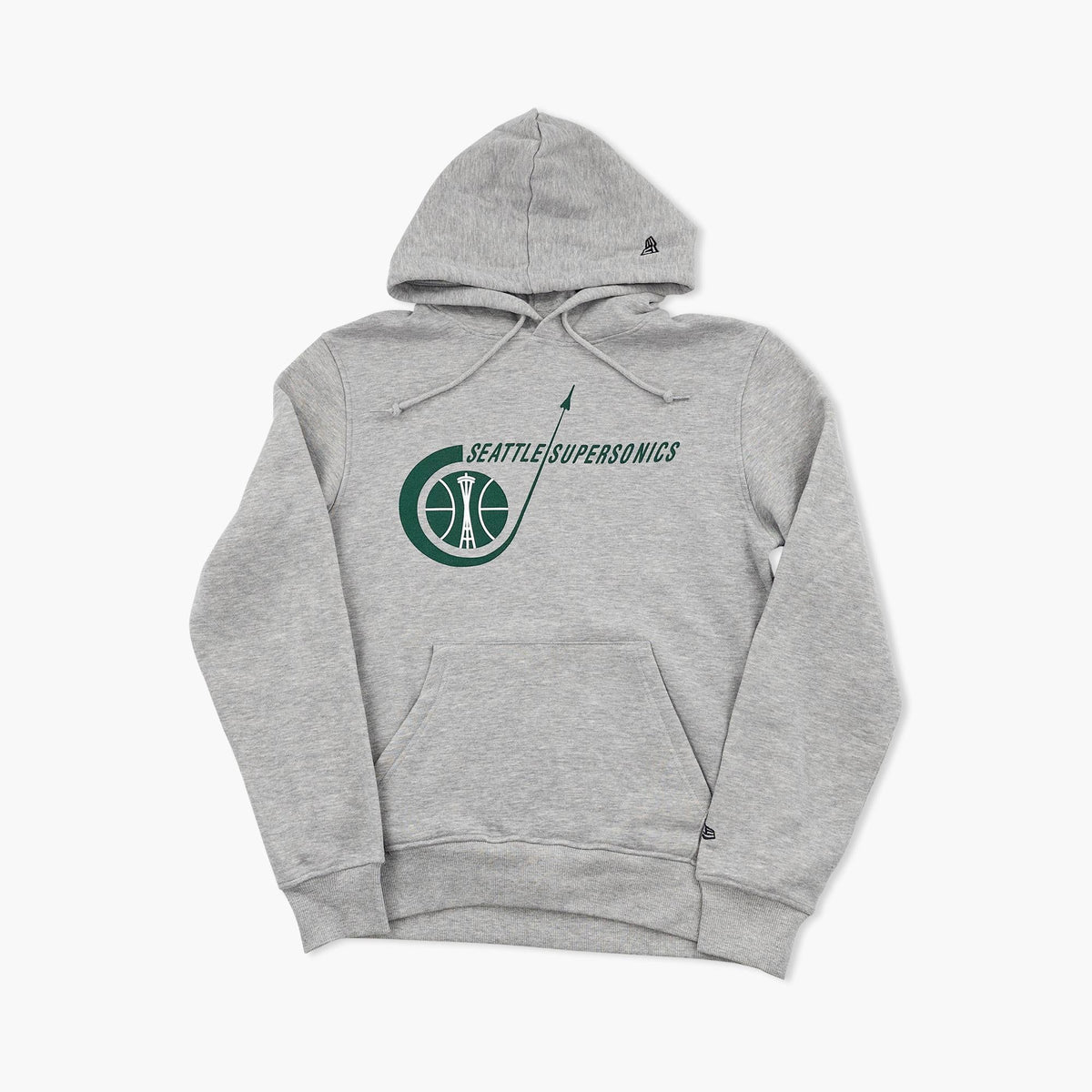 Seattle SuperSonics Grey Rocket Ship Hoodie