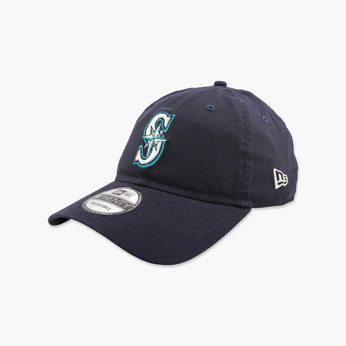 Seattle Mariners 50th Anniversary Patch Navy Adjustable Hat