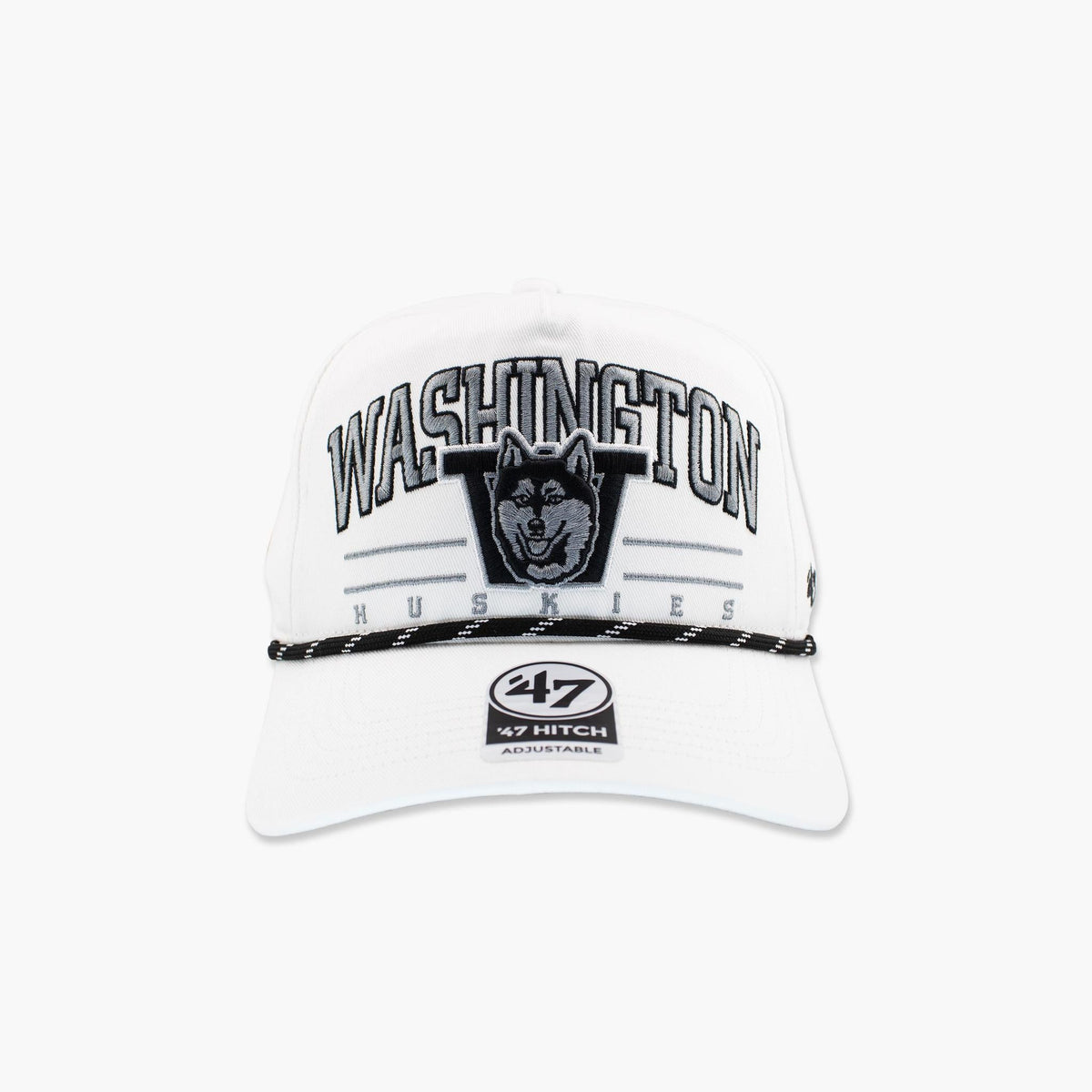 Washington Huskies Roscoe Speckle White Hitch Snapback