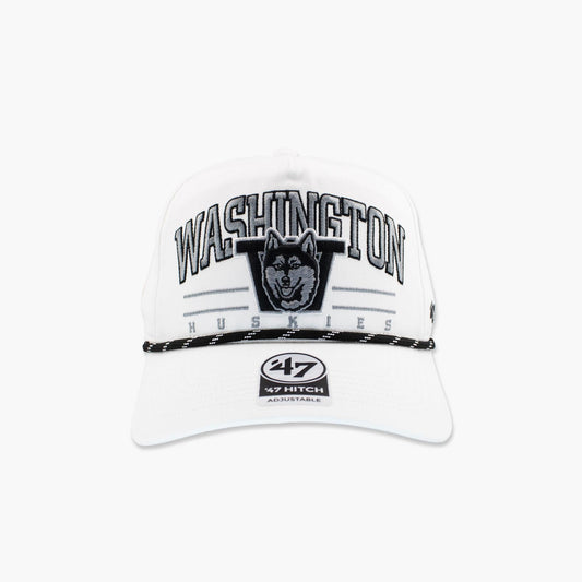 Washington Huskies Roscoe Speckle White Hitch Snapback