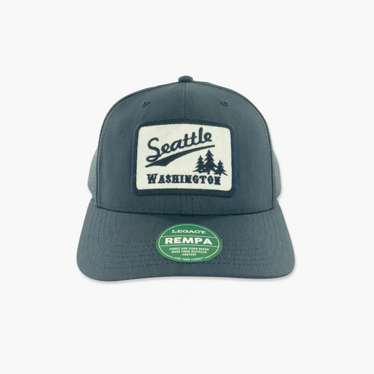Contender Eco Navy Seattle Adjustable Hat