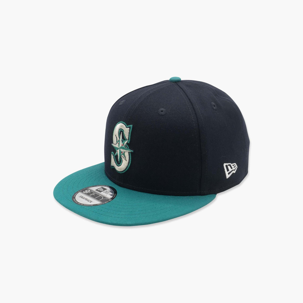 Seattle Mariners 2-Tone Primary Logo Flat Bill Snapback