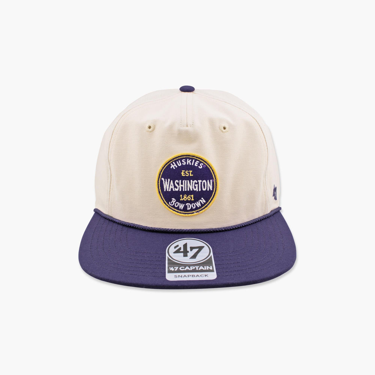Washington Huskies Natural Payson Captain Snapback
