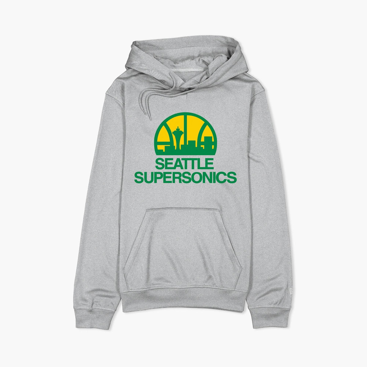 Seattle SuperSonics Grey Skyline Hoodie