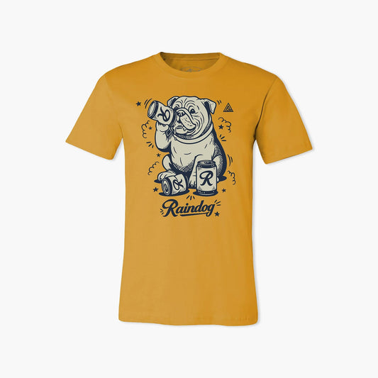 Rainier Beer Antique Gold Raindog T-Shirt