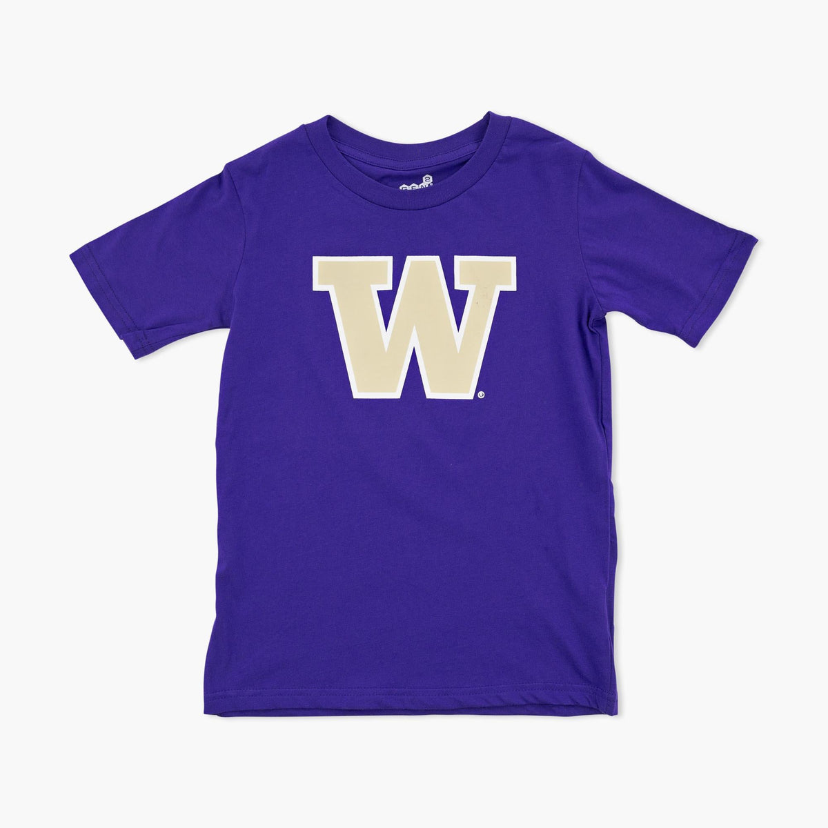 Washington Huskies Purple Primary Logo Youth T-Shirt