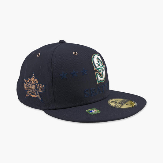 Seattle Mariners All-Star Game 2026 Liberty Bell Fitted Hat