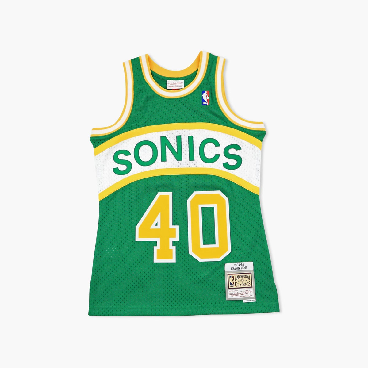 Seattle SuperSonics Shawn Kemp 1994 Green Swingman Jersey