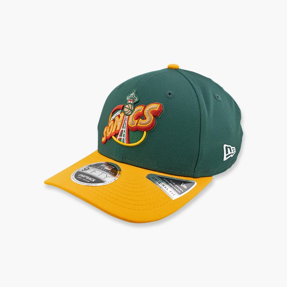 Seattle SuperSonics Space Needle Hardwood Classics Two-Tone Snapback