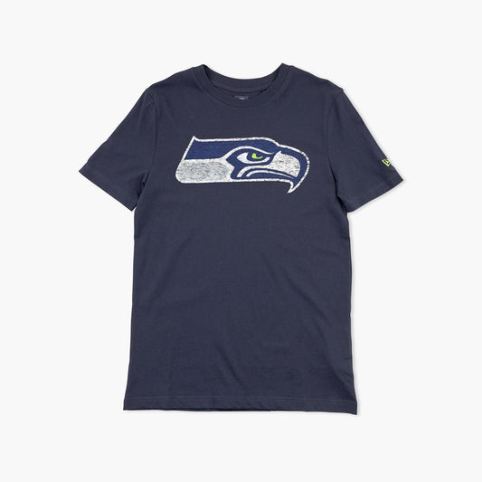 Seattle Seahawks Navy Primary Logo T-Shirt